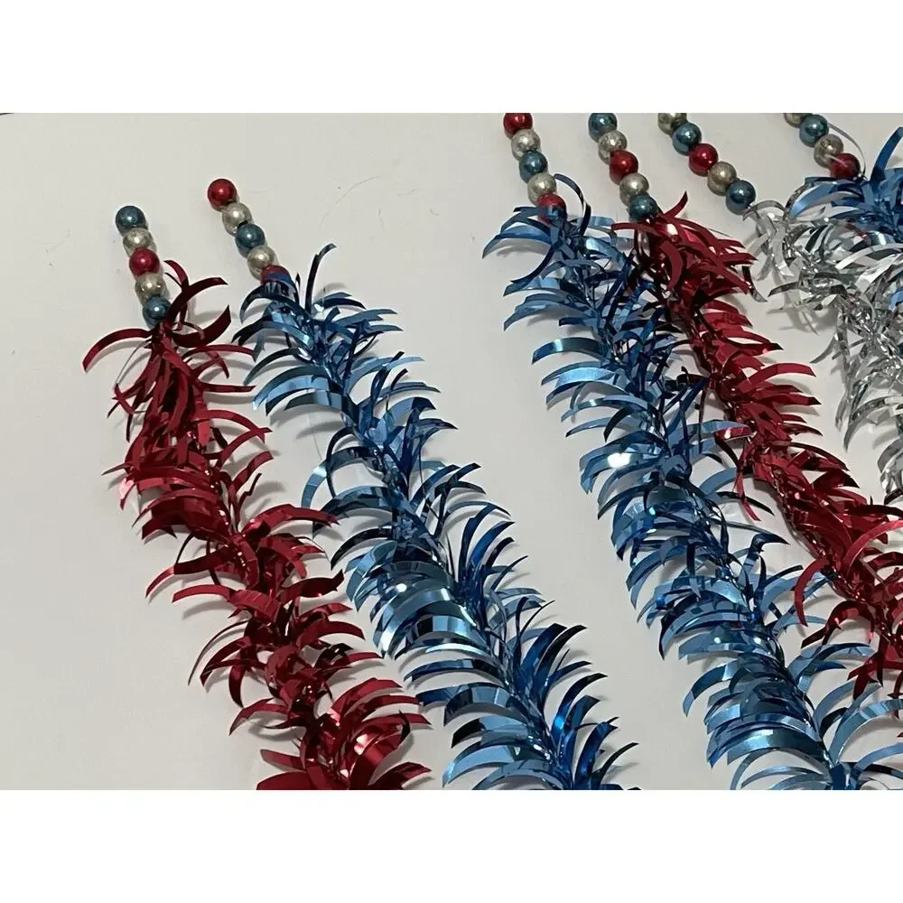 Bethany Lowe Designs Patriotic Tinsel Sparklers LG6709 Uncle Sam Box Set